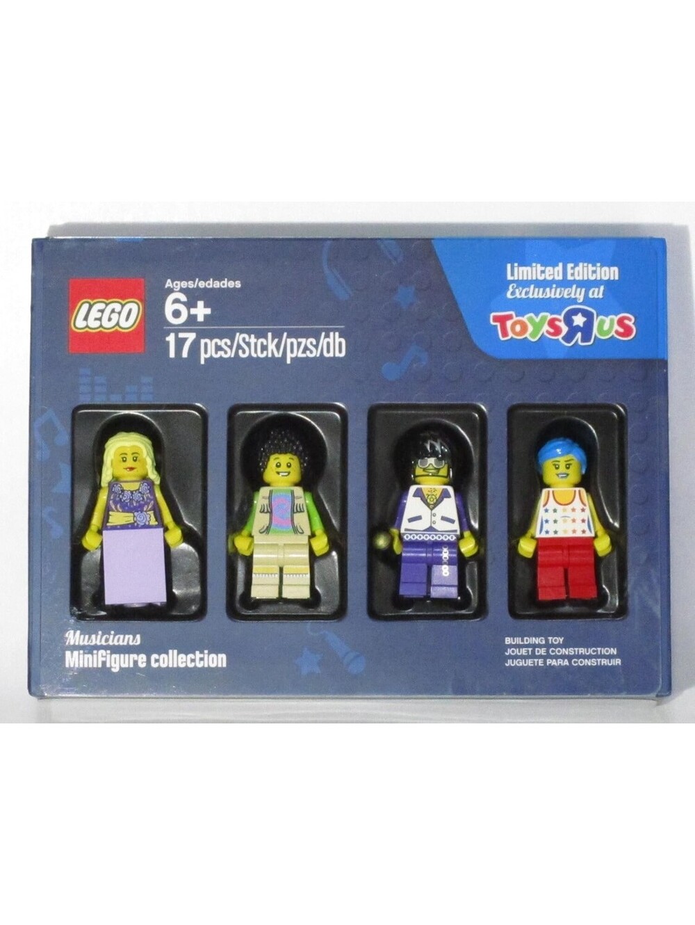 LEGO ToysRUs Bricktober 2016 COMPLETE SET (1-4) Musicians Warriors Athletes Cops